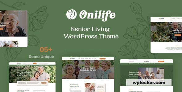 Onilife v1.1.8 – Senior Living WordPress Theme