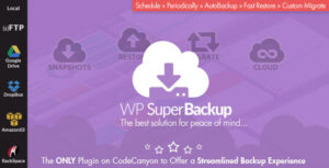 Super Backup & Clone v2.4 – Migrate for WordPress