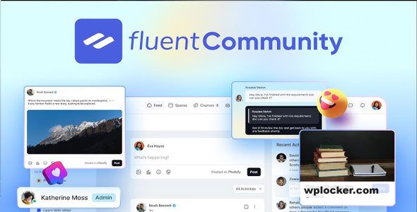 Fluent Community Pro v1.1.11 – Fastest WordPress Community Plugin  nulled