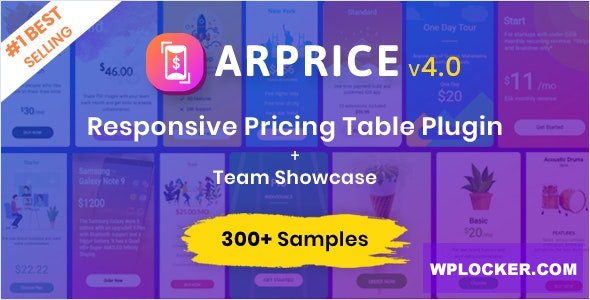 ARPrice v4.1.1 – Ultimate Compare Pricing table plugin