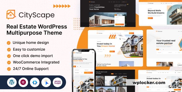 CityScape v1.0.0 – Real Estate WordPress Theme