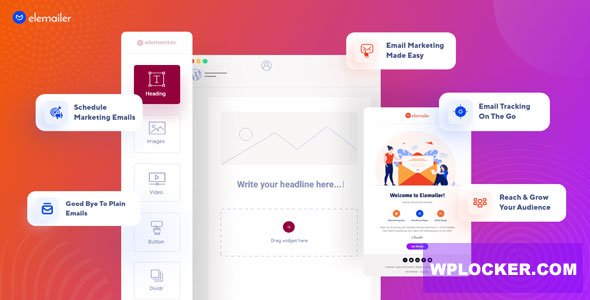 Elemailer v4.1.7 – Drag & Drop WordPress Email Template & Campaign Builder