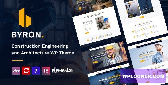 Byron v1.23 – Construction and Engineering WordPress Theme