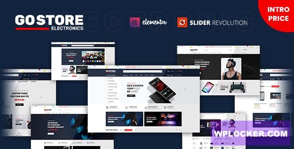 GoStore v1.4.4 – Elementor WooCommerce WordPress Theme