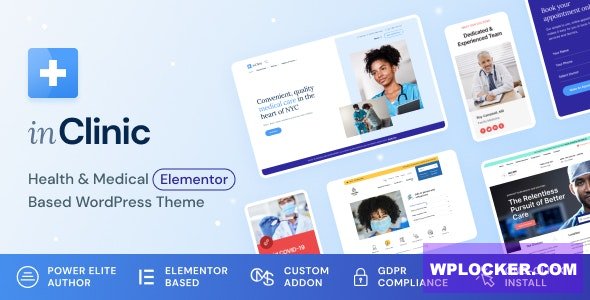 InClinic v1.1.10 – Healthcare & Medical WordPress Theme