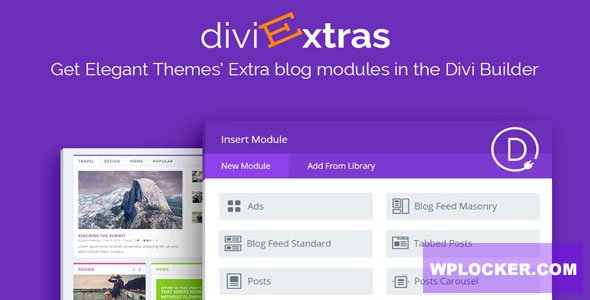 Divi Extras v1.1.14 – Extra Theme Blog Modules Added To Divi Builder