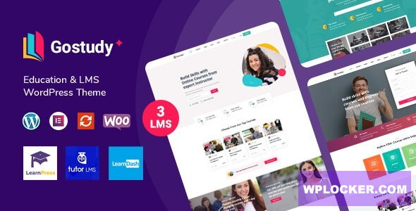 Gostudy v2.5.0 – Education WordPress Theme