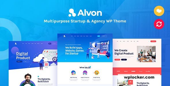 Alvon v2.0.2 – Multipurpose Startup & Agency WordPress Theme