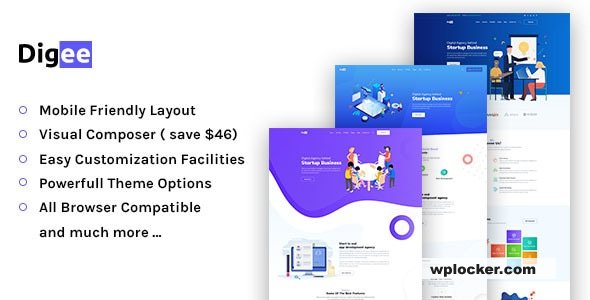 Digee v2.0.5 – Digital Marketing Agency WordPress Theme