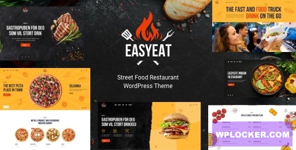 EasyEat v1.6.0 – Street Food Restaurant WordPress Theme  nulled