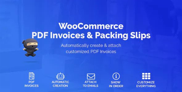 WooCommerce PDF Invoices & Packing Slips v1.6.0