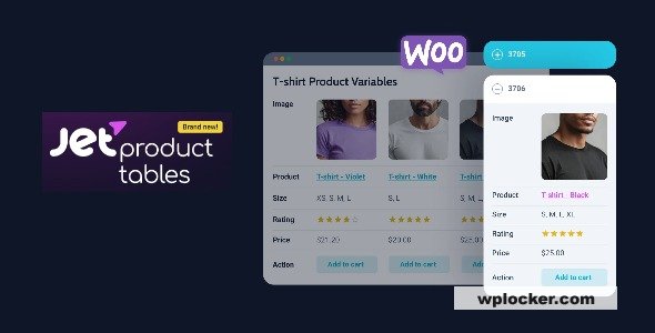 JetProductTables v1.1.0 – Custom Product Tables Plugin for WordPress & Woo