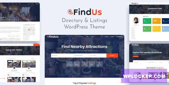 Findus v1.1.57 – Directory Listing WordPress Theme