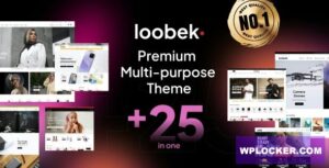 Loobek v1.3.0 – Elementor Multipurpose WooCommerce Theme