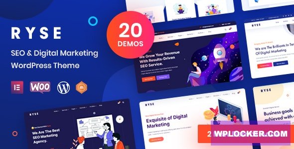 Ryse v4.0.3 – SEO & Digital Marketing Theme  nulled