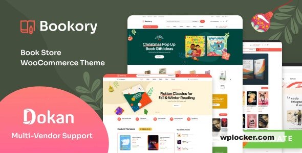 Bookory v2.2.1 – Book Store WooCommerce Theme