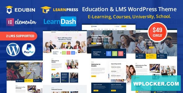 Edubin v9.3.15 – Education LMS WordPress Theme