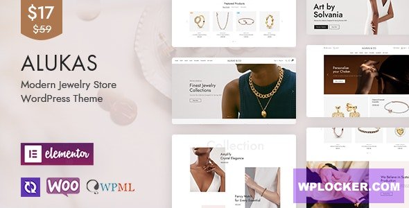 Alukas v2.0.7 – Modern Jewelry Store WordPress Theme