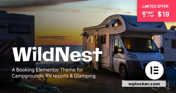 WildNest v1.1 – Campgrounds & RV Parks Booking Theme