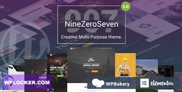 907 v5.3.15 – Responsive Multi-Purpose Theme  nulled