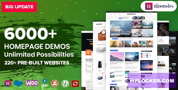 Soledad v8.6.3 – Multi-Concept Blog/Magazine WP Theme  nulled