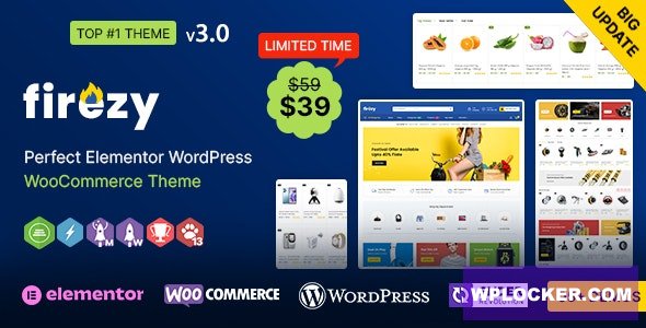 Firezy v3.3.0 – Multipurpose WooCommerce Theme