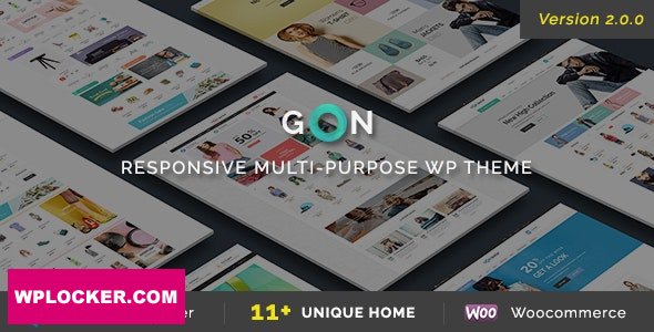 Gon v2.4.3 – Responsive Multi-Purpose WordPress Theme