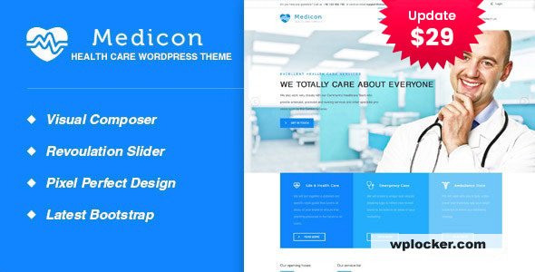 Medicon v2.8 – Health and Medical WordPress Theme