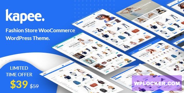 Kapee v1.6.18 – Fashion Store WooCommerce Theme  nulled