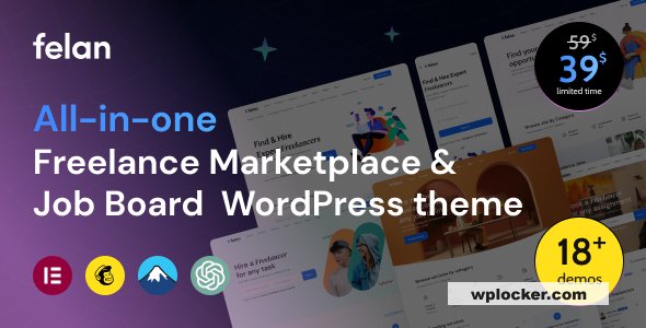 Felan v1.1.0 – Freelance Marketplace and Job Board WordPress Theme