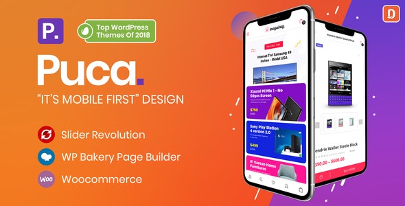 Puca v2.6.33 – Optimized Mobile WooCommerce Theme