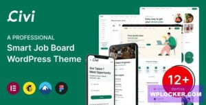 Civi v2.1.6.3 – Job Board WordPress Theme