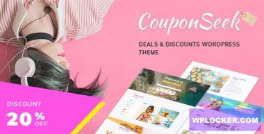 CouponSeek v1.3 – Deals & Discounts WordPress Theme