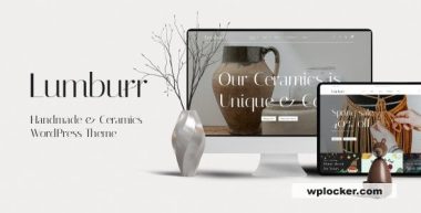 Lumburr v1.0 – Handmade & Ceramics WordPress Theme