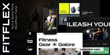 FitFlex v1.0 – Gym & Sports Store WordPress Theme