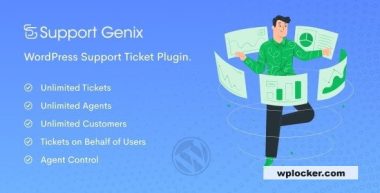 Support Genix v1.6.0 – WordPress Support Ticket Plugin