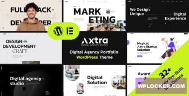 Axtra v2.0 – Digital Agency Creative Portfolio Theme