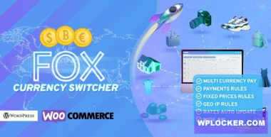 FOX v2.4.1.9 – Currency Switcher Professional for WooCommerce