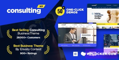 Consulting v6.5.22 – Business, Finance WordPress Theme  nulled