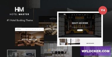 Hotel Master v4.1.9 – Hotel Booking WordPress Theme