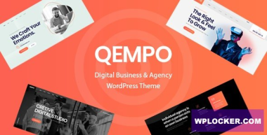 Qempo v1.3.2 – Digital Agency Services WordPress Theme