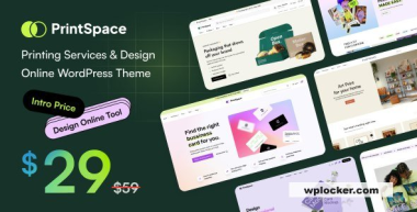 PrintSpace v1.1.4 – Printing Services & Design Online WooCommerce WordPress theme