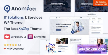 Anomica v5.5 – IT Solutions and Services WordPress Theme