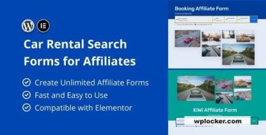Car Rental Search Forms for Affiliates v1.0