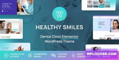 Healthy Smiles v1.1.4 – Dental WordPress Theme