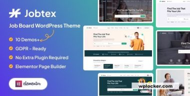 Jobtex v1.2.6 – Job Board WordPress Theme