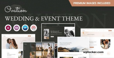 Ovation v1.0 – Wedding & Event Photography WordPress Theme