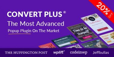 ConvertPlus v3.5.27 – Popup Plugin For WordPress  nulled