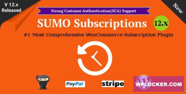SUMO Subscriptions v15.4.0 – WooCommerce Subscription System