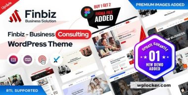 Finbiz v2.1.2 – Consulting Business WordPress Theme